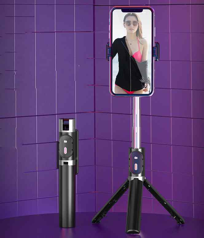 Selfiestick med Trådlös Kamerafunktion - STAND P60 - 4