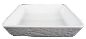 Dish Rectangular - Patterned Side