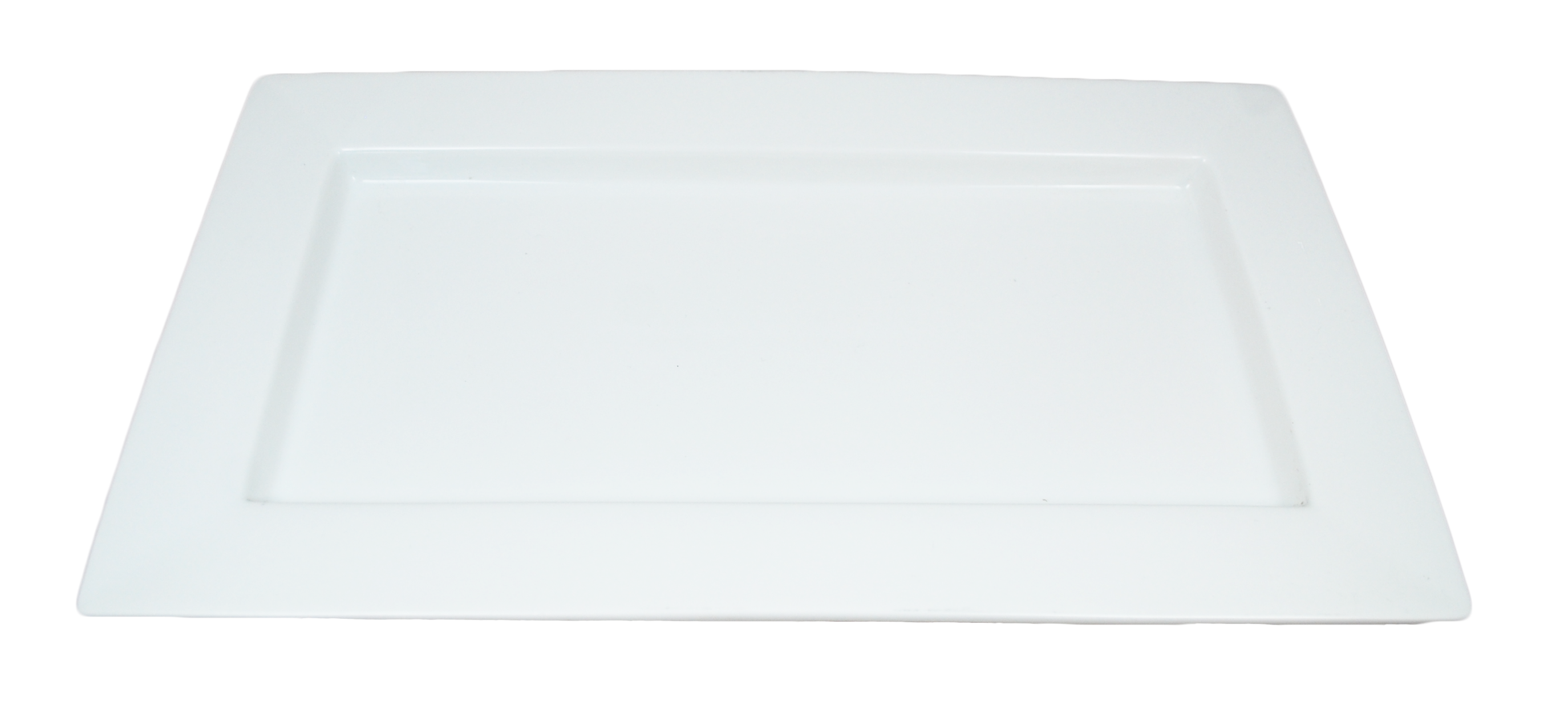 Rectangular Porcelain Plate - 6 pack - 2