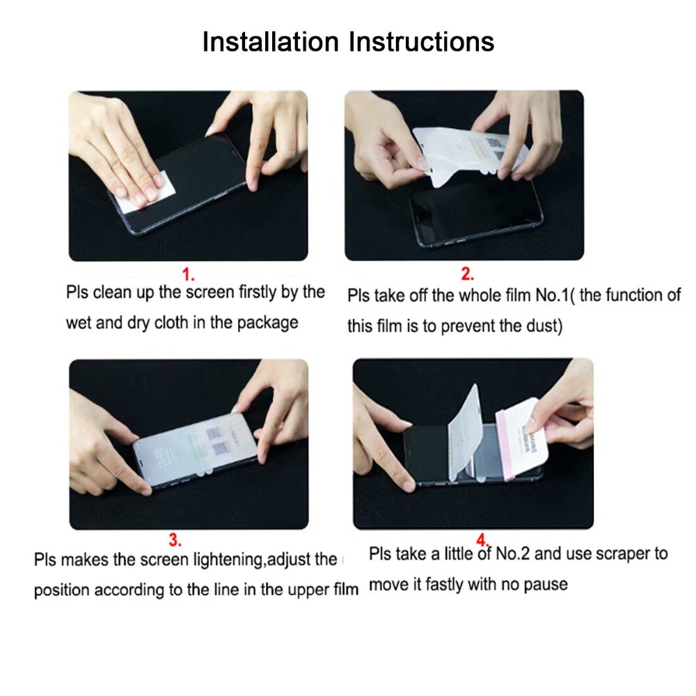 Samsung Galaxy Z Fold 6 - Mjuk Skyddsfilm Fyra Delar - 4