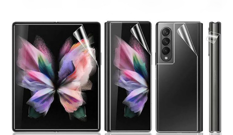 Samsung Galaxy Z Fold 6 - Mjuk Skyddsfilm Fyra Delar - 12