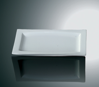 Rectangular Plate Oblong - Soft Shaped - 4