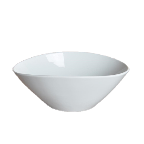 Oblong Porcelain Bowl - 6 Pack