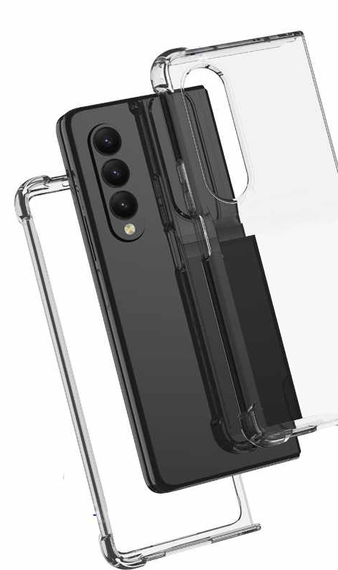 Samsung Galaxy Z Fold 4 - Mjukt Transparent Skal - 3
