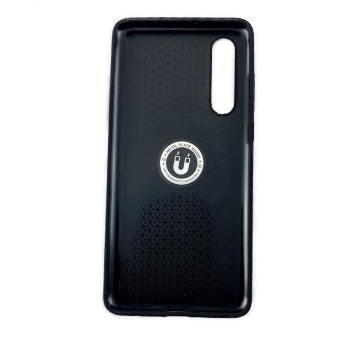 Huawei P30 silikon mikrofiber skal - Ringhållare - 3