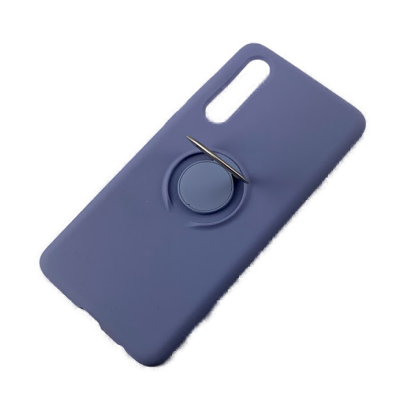 Huawei P30 silikon mikrofiber skal - Ringhållare - 4