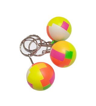 Fidget Toys - Leksaker - Tre Bollar på nyckeringar