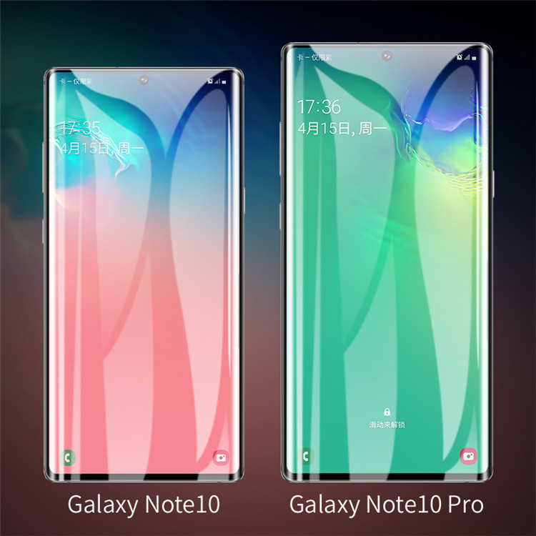 Samsung Galaxy Note 10 - Curved Tempered Protective Glass - 2