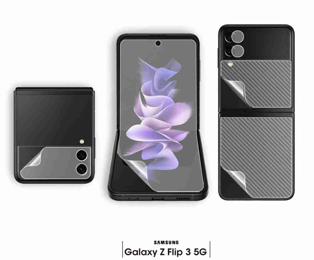 Samsung Galaxy Z Flip 4 - Mjuk Skyddsfilm Fyra Delar - 2