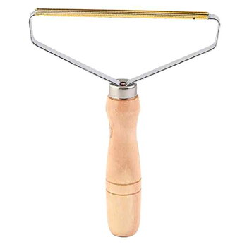 Hårborttagare Pälsborttagare - Lint Remover - Kläder/Möbler - Träskaft