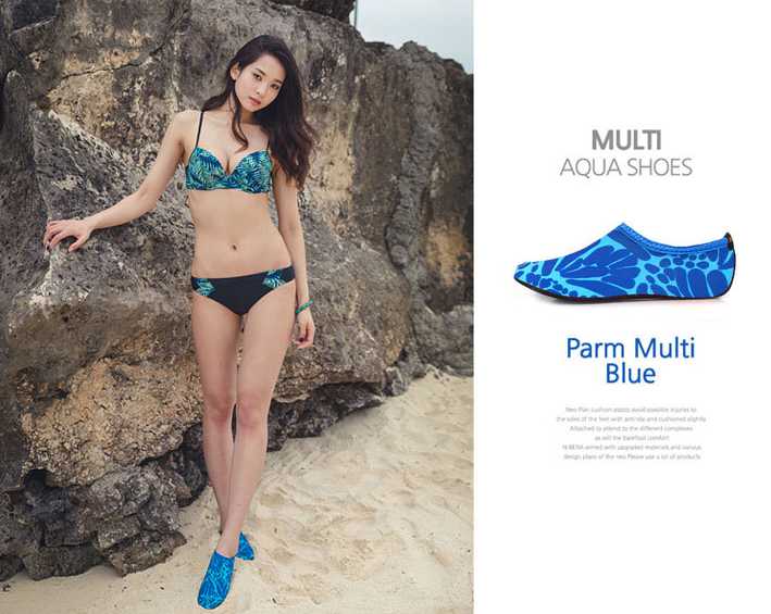 Beach / Yoga Shoes - Blue - 3