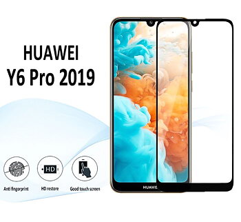 Huawei Y6 2019 - Full Coverage Tempered Protective Glass