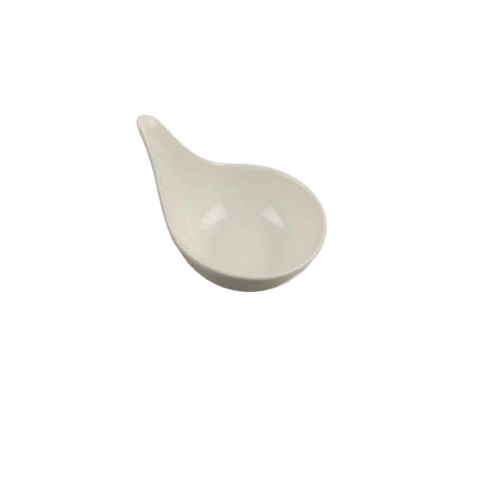 Mini Porcelain Bowl Handle - 12 pack