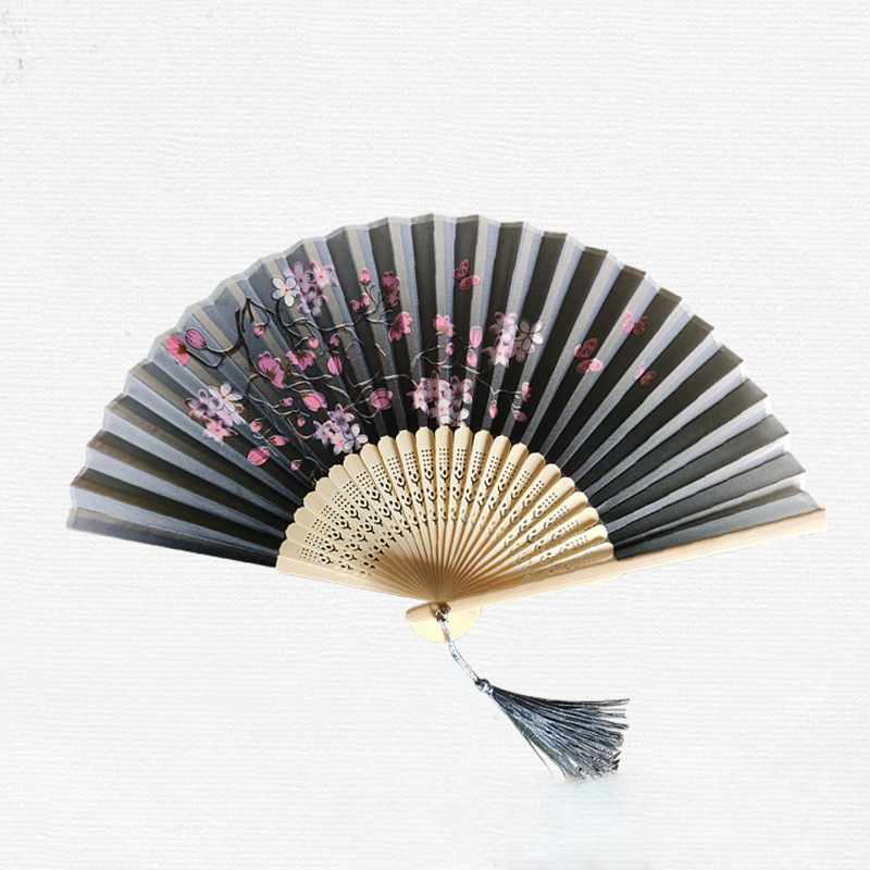 Fan Silk with Tassel - Various Colors - 4