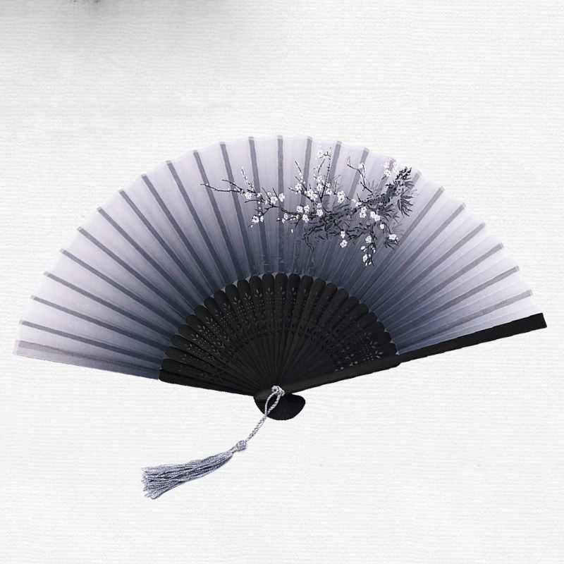 Fan Silk with Tassel - Various Colors - 2