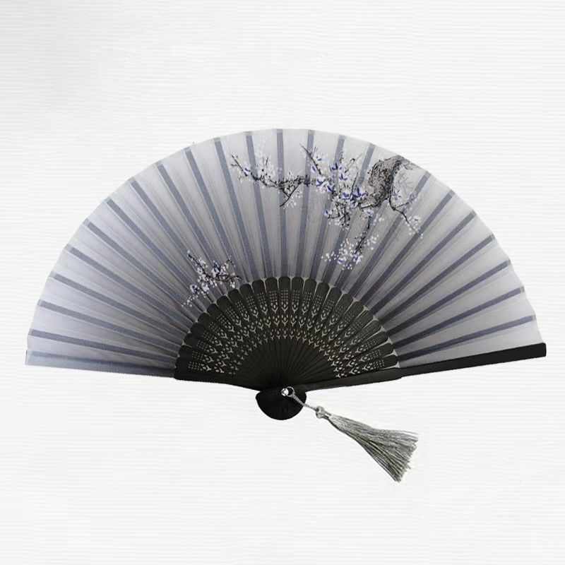 Fan Silk with Tassel - Various Colors - 3