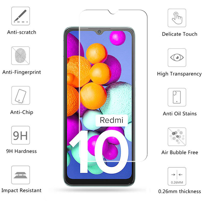 Xiaomi Redmi 10C - Härdat Skyddsglas - 5