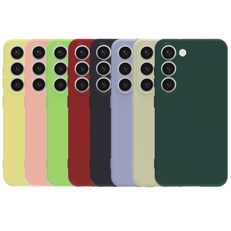 Samsung Galaxy S24 Plus - Microfiber Silicone Shell - 2
