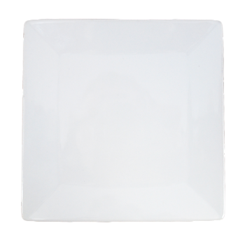 Large Traditional Porcelain Plate Square - 4 pack