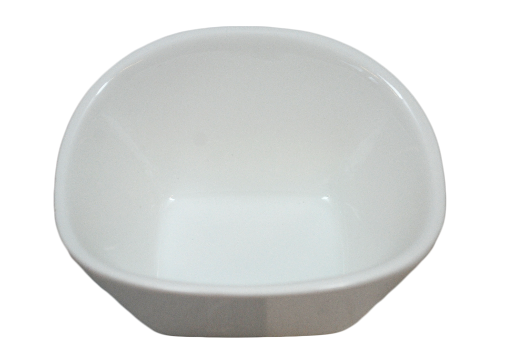 Mini Porcelain Bowl Rectangular Rounded Edges - 20 pack - 4