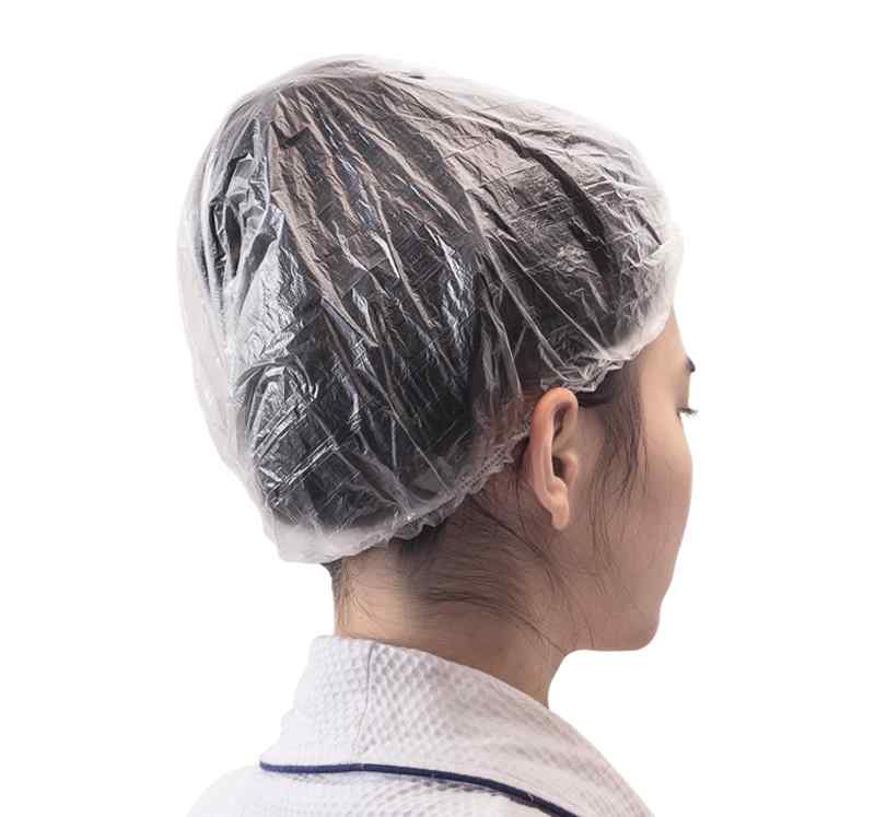 Disposable shower cap - Transparent 30-pack x 2 - 2