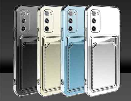 Samsung Galaxy S10 5G Case - Transparent Double Card Slot - 2