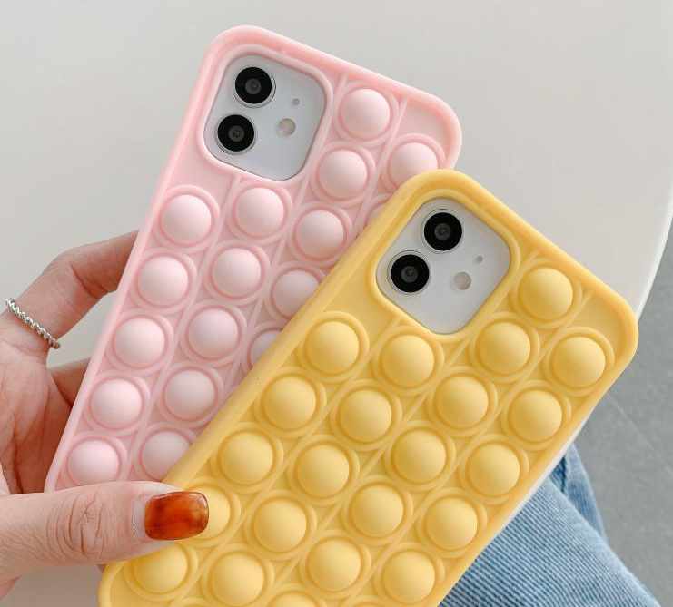 iPhone 12 Mini Skal - Pop it Fidget Bubblor - 8