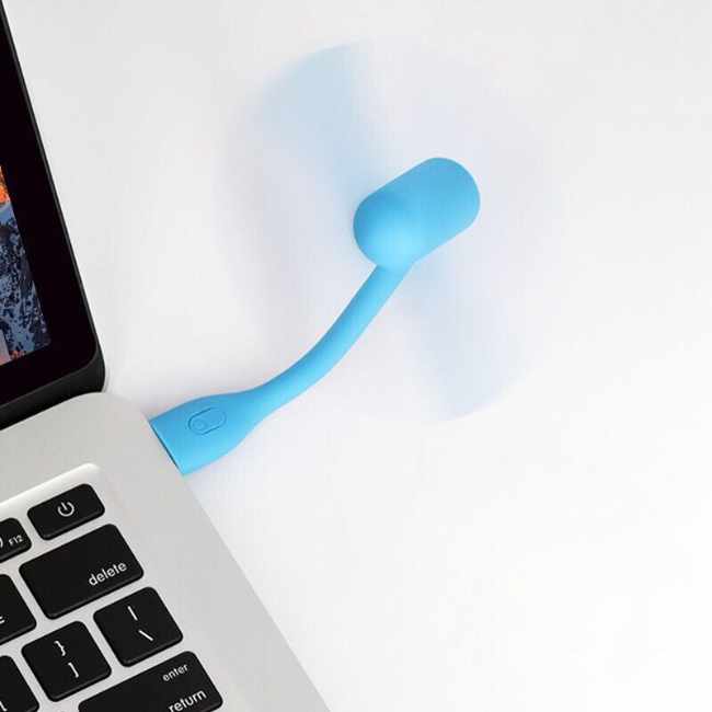 Mini USB Fan - Various Colors - 4