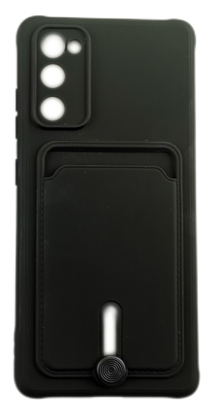 Samsung Galaxy S20 FE Case - Microfiber Silicone with Card Holder - 3