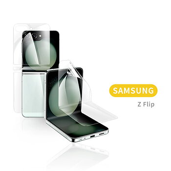 Samsung Galaxy Z Flip 6 - Four Piece Soft Protective Film