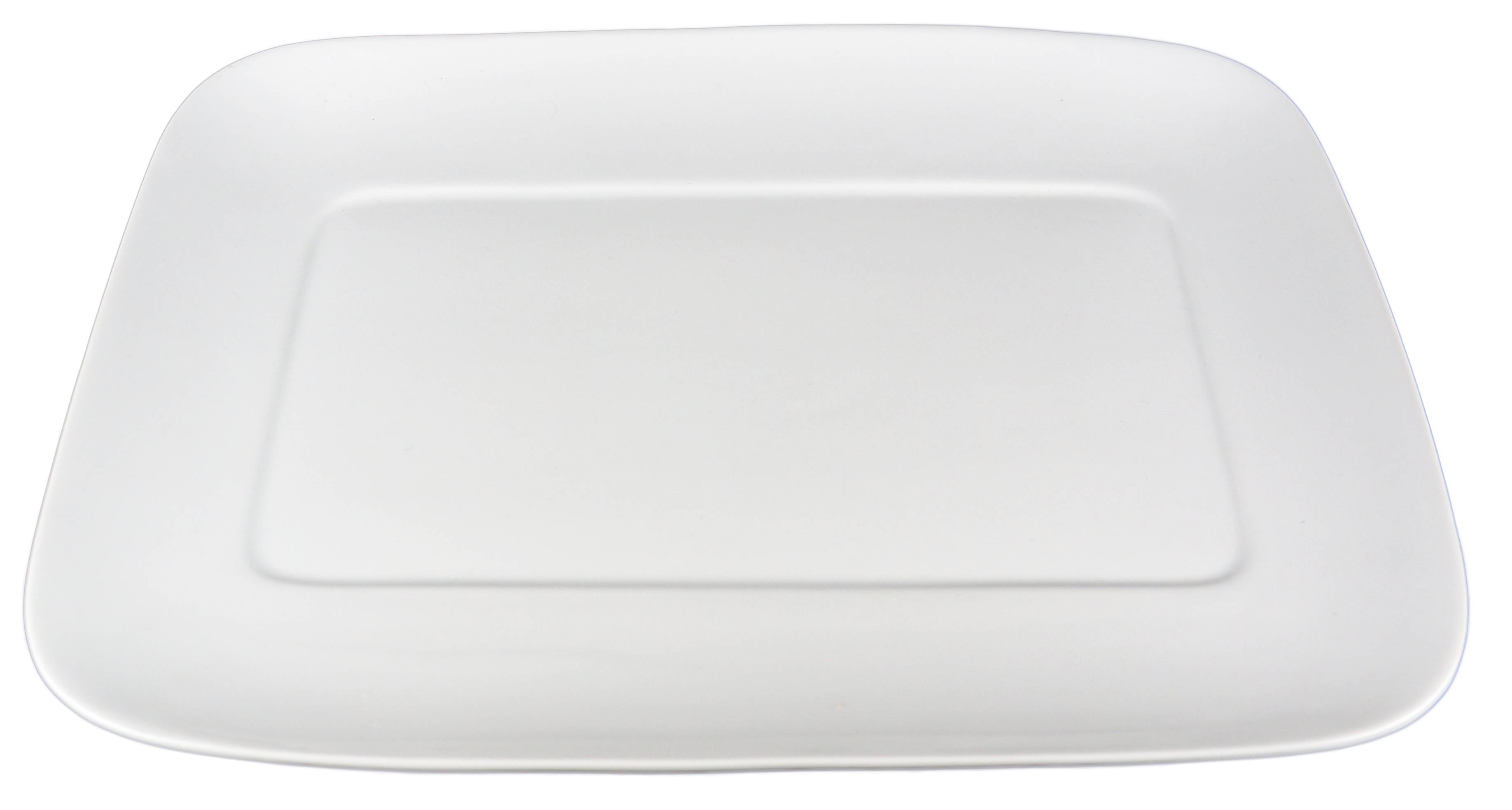 Oblong Porcelain Plate - Rounded Edges - 6 Pack - 2
