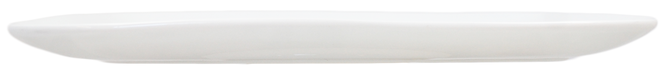 Oblong Porcelain Plate - Rounded Edges - 6 Pack - 3