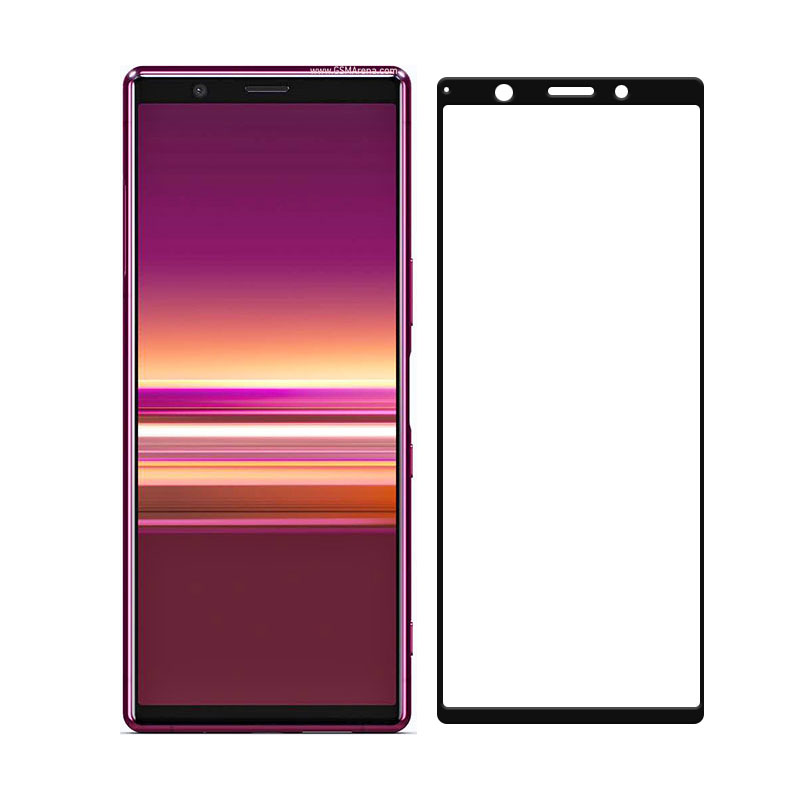 Sony Xperia 5 - Heltäckande Härdat Skyddsglas