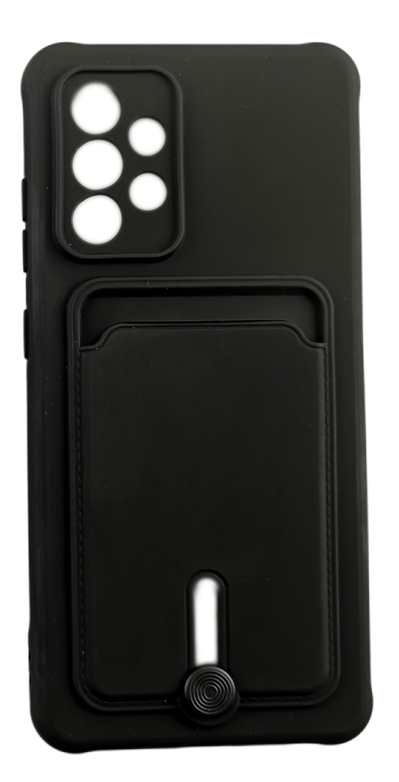 Samsung Galaxy A52 / Samsung Galaxy A52s 5G Case - Microfiber Silicone with Card Holder - 4