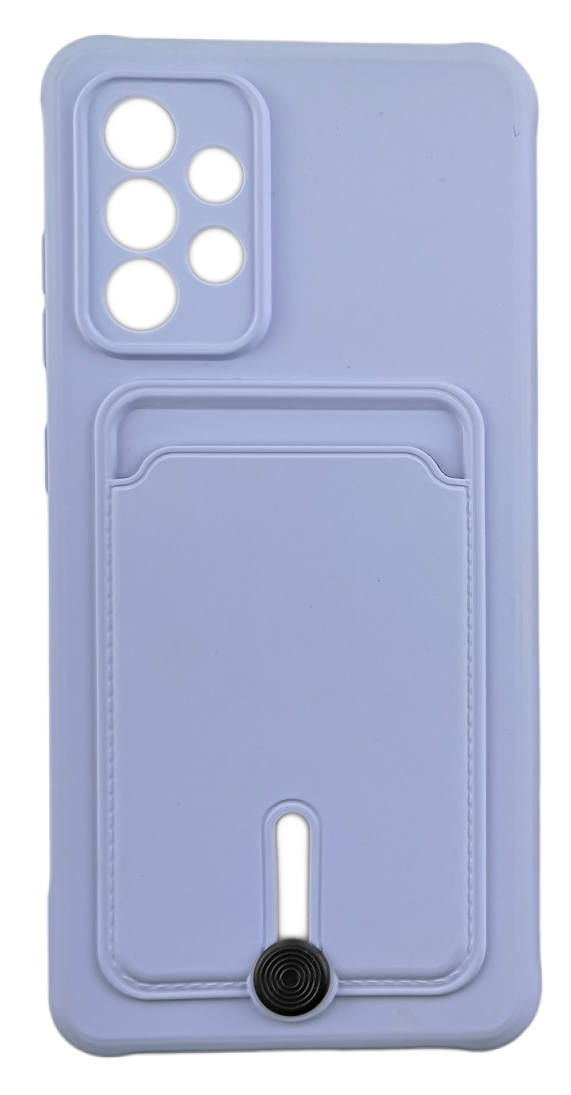 Samsung Galaxy A52 / Samsung Galaxy A52s 5G Case - Microfiber Silicone with Card Holder - 3