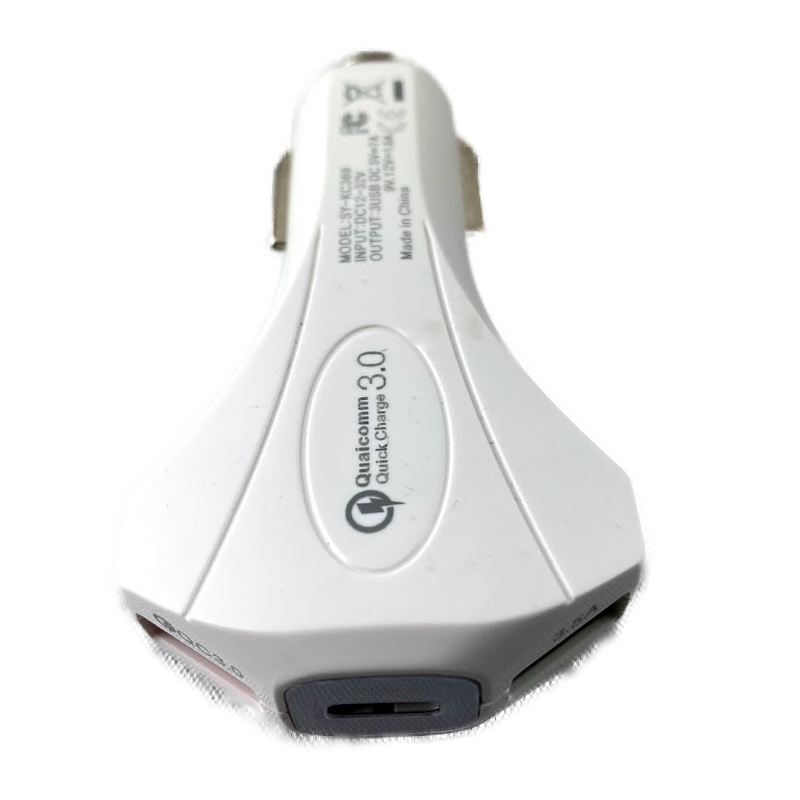 USB Charger - Car 3 Outlets - 5