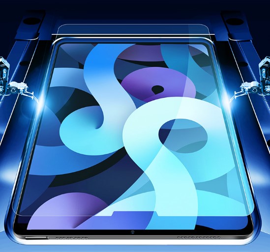 iPad Air 10.9 tum - Härdat Skyddsglas Rundade Kanter - 4