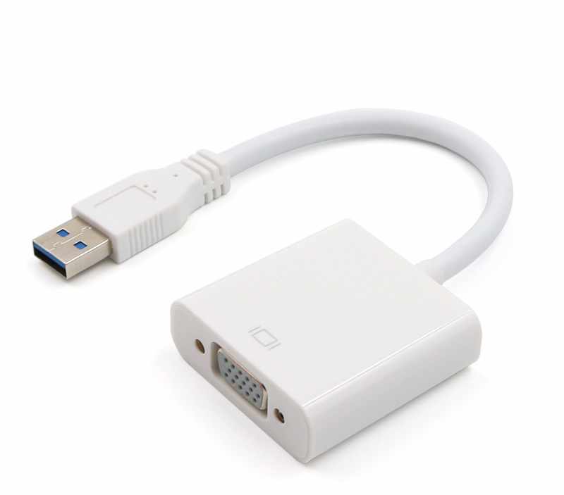 Kabel - USB till VGA-adapter