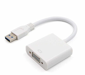 Kabel - USB till VGA-adapter