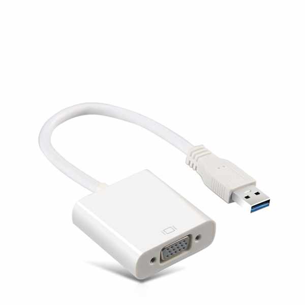 Kabel - USB till VGA-adapter - 2