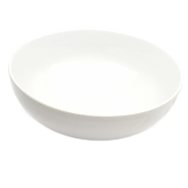 Stora Porslins Skål - Cirkelrund - 4 Pack