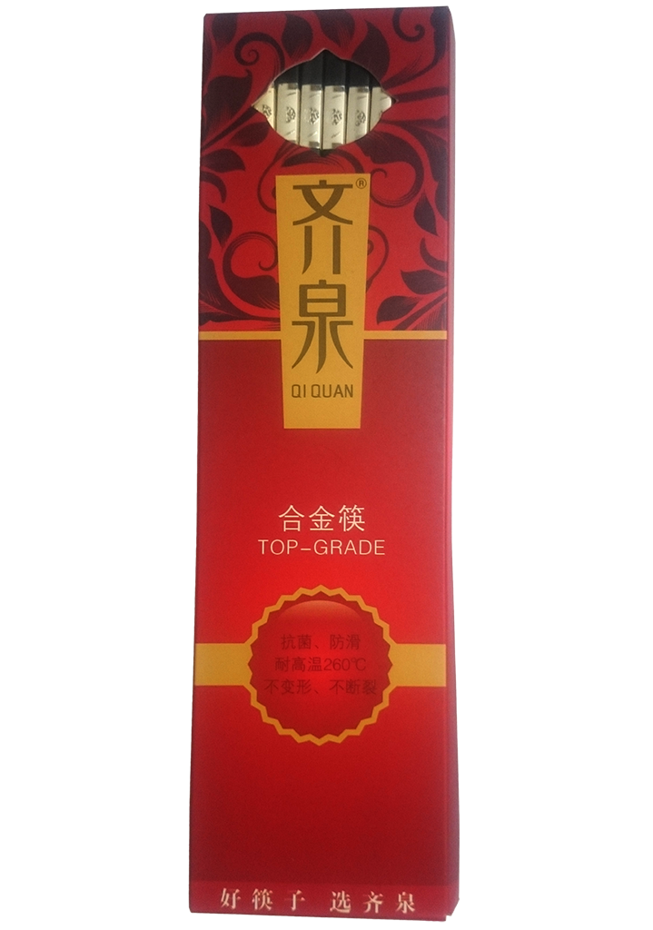 Chopsticks - Silver Colored Flower - 10 pairs - 3