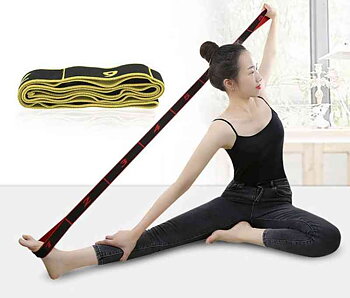 Yoga Pull Loop Strap Bälte för stretchning och träning