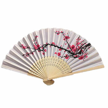 Fan Silk - Cherry Blossoms