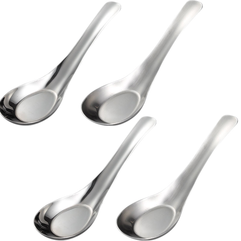 Asiatisk Soppsked - Rostfritt Stål 2-pack - 2