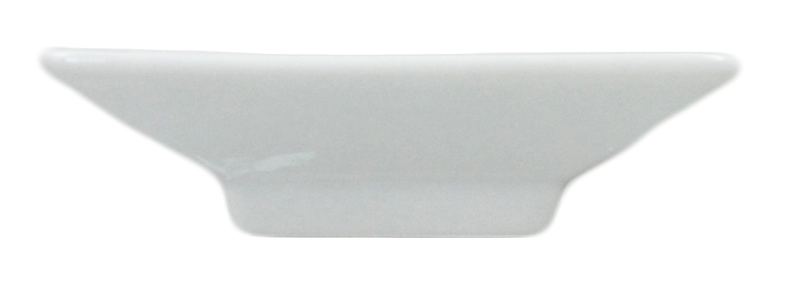 Mini Porcelain Bowl Dip Square Tilted - 20 pack - 3