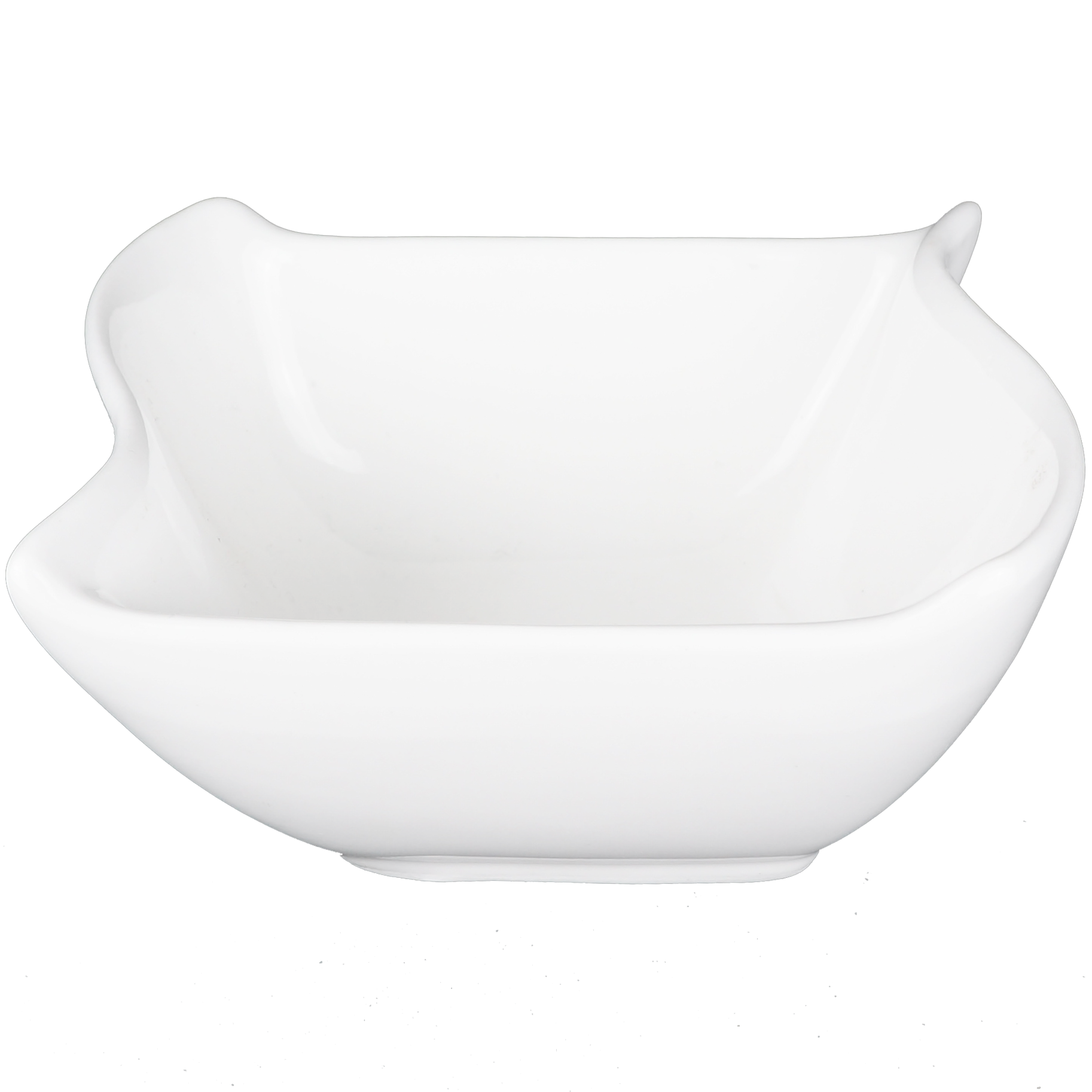 Mini Porcelain Bowl - Wavy Edge - 12 pack
