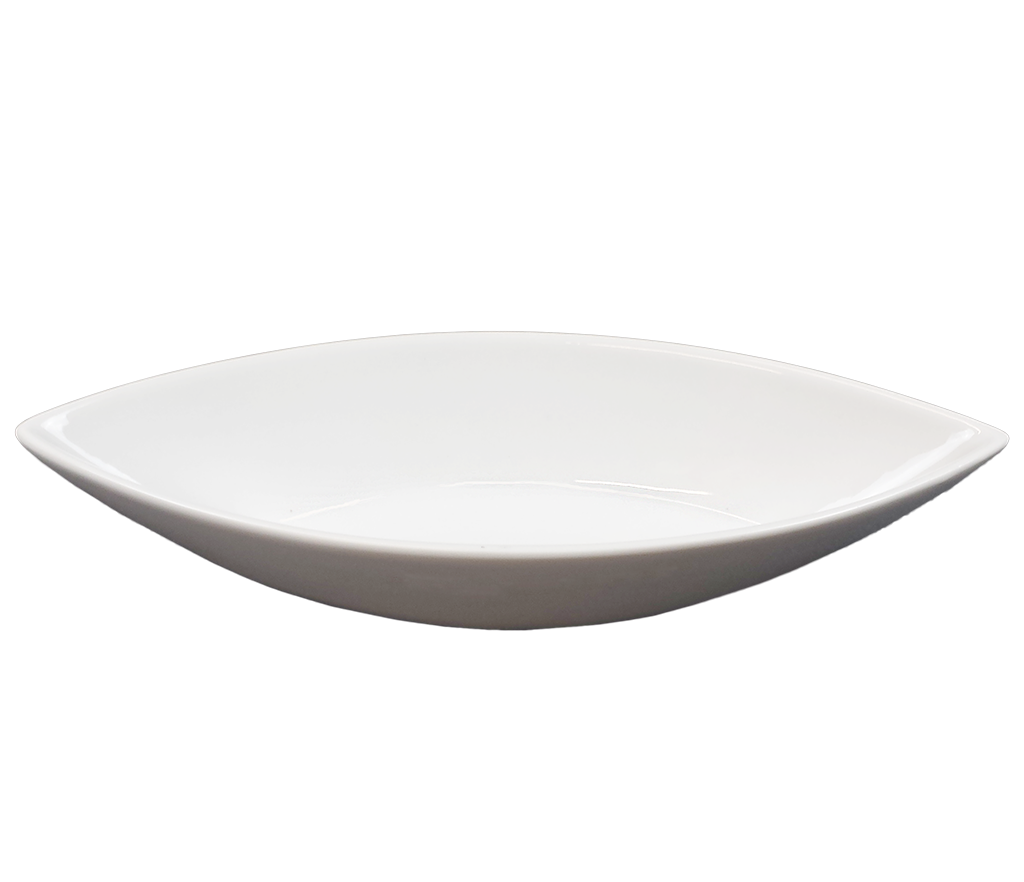 Large Porcelain Bowl Boat shape - 5 pack