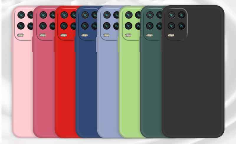 Xiaomi 10 Lite silicone microfiber case - 2