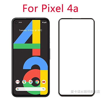 Google Pixel 4A - Tempered Protective glass 